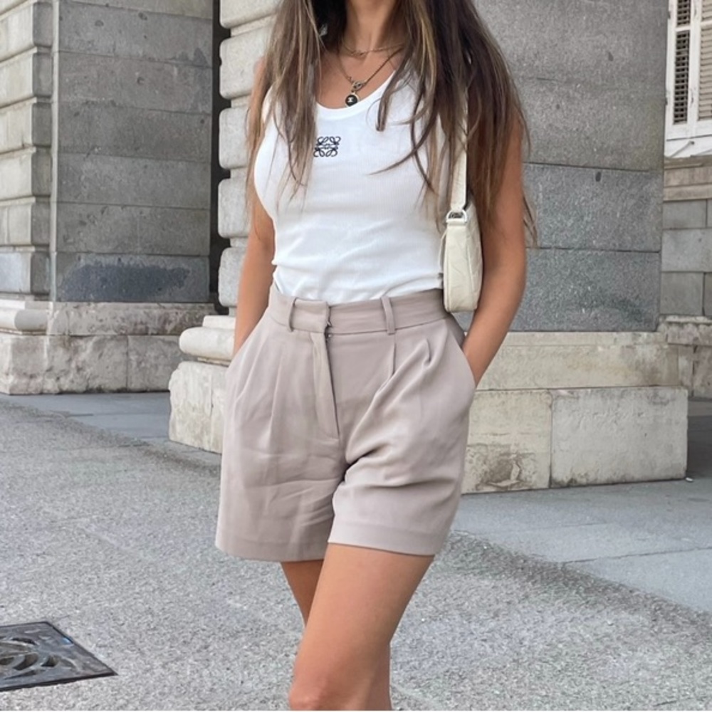 Aritzia Pleated Short 5”